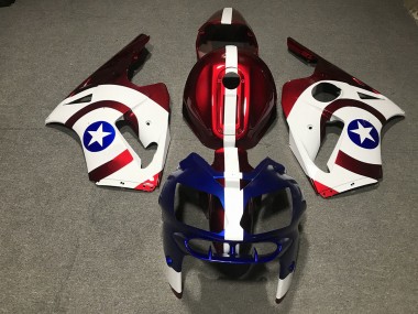 2002-2005 Captain America Kawasaki ZX12R Fairings