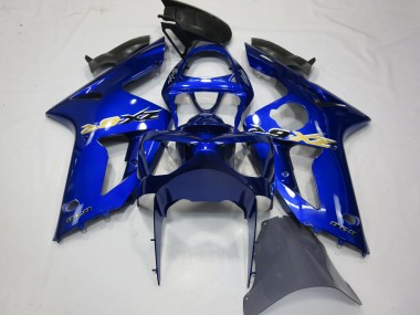2003-2004 Blue OEM Style Kawasaki ZX6R Fairings