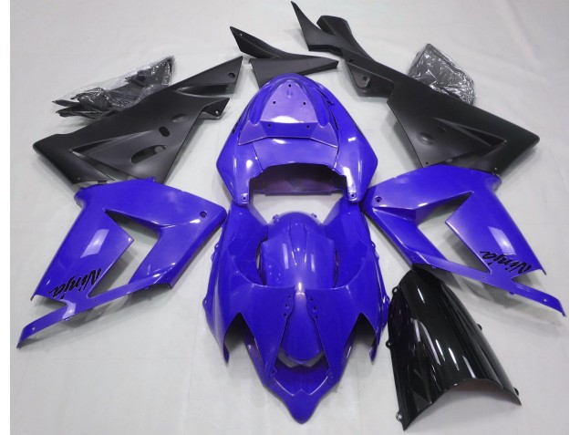 2004-2005 Pearl Blue & Black Kawasaki ZX10R Fairings 2004-2005 Pearl Blue & Black Kawasaki ZX10R Fairings