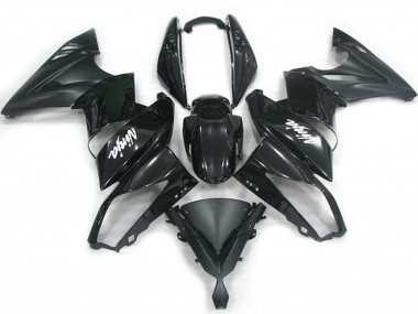 2007-2011 Black Kit Kawasaki Ninja 650R Fairings