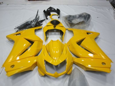 2008-2013 Yellow Kawasaki Ninja 250 Fairings