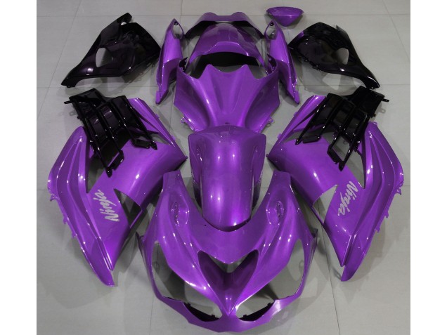 2012-2019 Mood Purple Kawasaki ZX14R Fairings 2012-2019 Mood Purple Kawasaki ZX14R Fairings