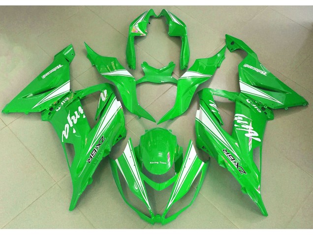 2013-2018 Green Ninja Kawasaki ZX6R Fairings 2013-2018 Green Ninja Kawasaki ZX6R Fairings