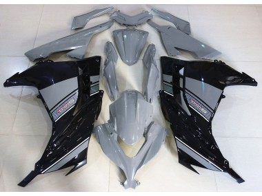 2013-2018 Nardo Grey and Black Kawasaki Ninja 300 Fairings